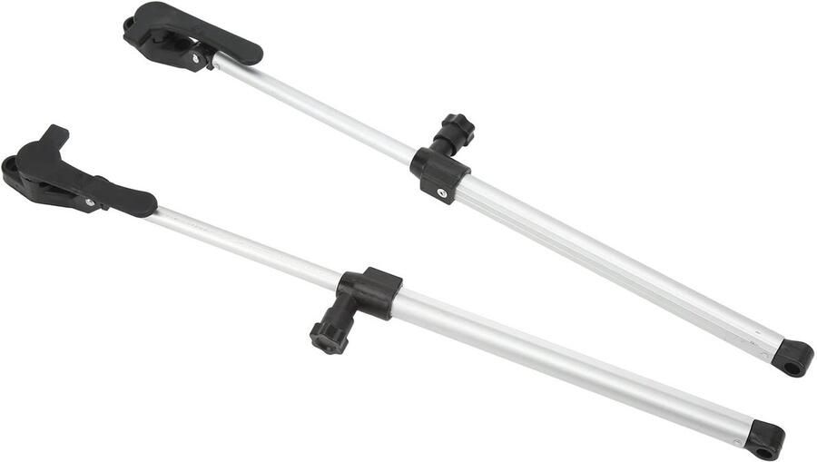 RV Raam Ondersteuning Staaf 2 Stuks 310 435mm Aluminium Uitbreidbaar Venster Telescopische Strut voor Camper Trailer Caravan onderdelen en accessoires-Présentoir De Fenêtre