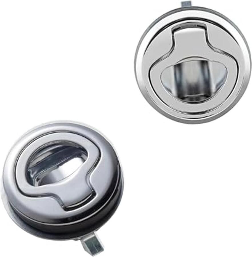 RVS Flush Pull Latch Hoogwaardige Valslot voor Meubel en Camping Toepassingen