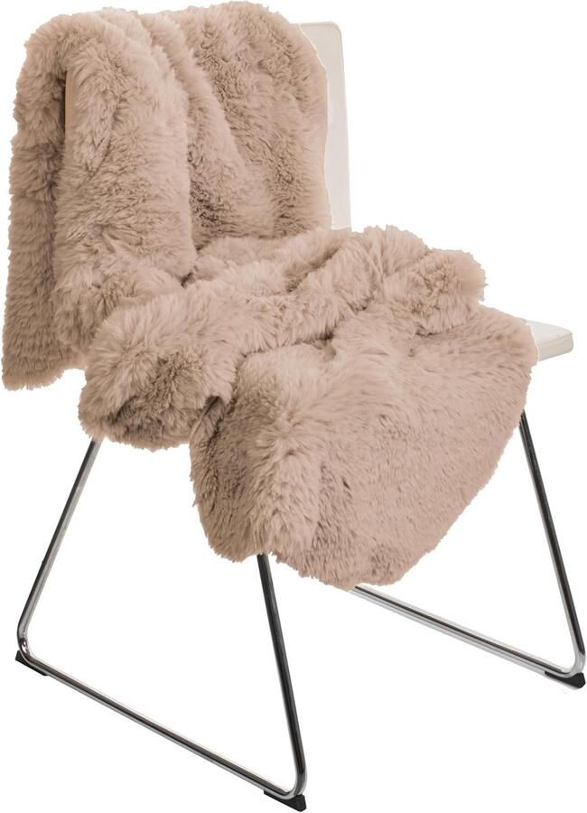 S&Dshopline Lamsvachttapijt 60 x 180 cm XXL pluizig hoogpolig tapijt van kunstvezel zacht warme decoratieve onderlegger voor vloer bank stoel en bed wasbaar voor binnen en buiten grijs