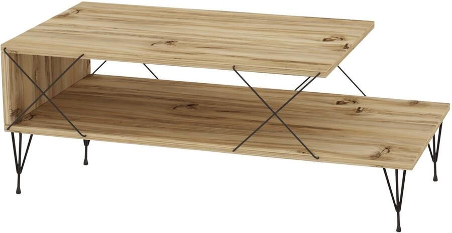 Salontafel 100 x 50 x 40 cm Eik Asir