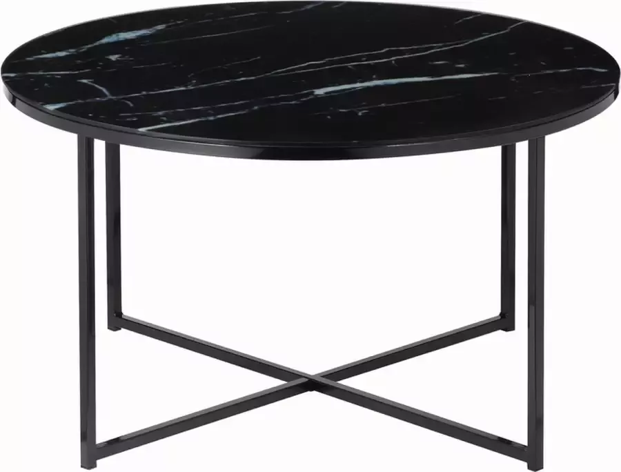 SalesFever Salontafel Caorle salontafel in elegante stijl Elegant design met marmerlook-tafelblad
