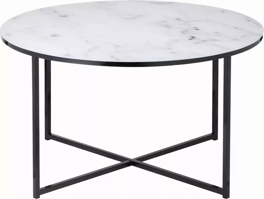 SalesFever Salontafel Caorle salontafel in elegante stijl Elegant design met marmerlook-tafelblad