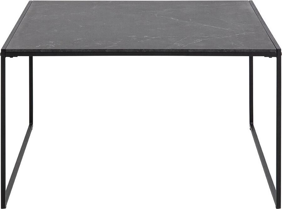 SMUK Salontafel 80 cm Finja Marmer Zwart