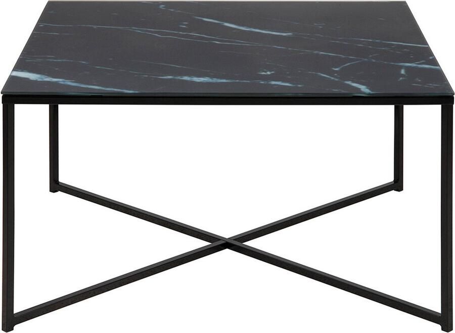 SMUK Salontafel 80 cm Saga Marmer Zwart