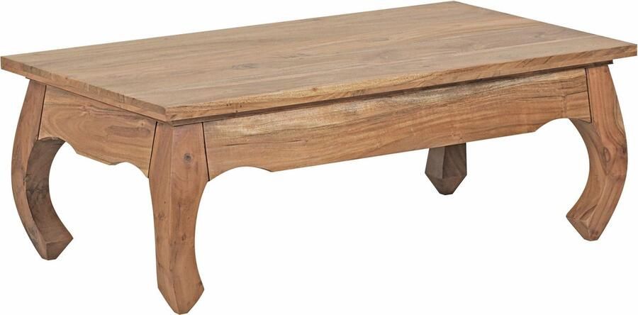 Salontafel Acaciahout Natuurlijke landhuisstijl Bijzettafel in de woonkamer 110 cm breed