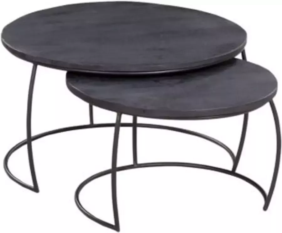 Salontafel Coco Set van 2 Rond
