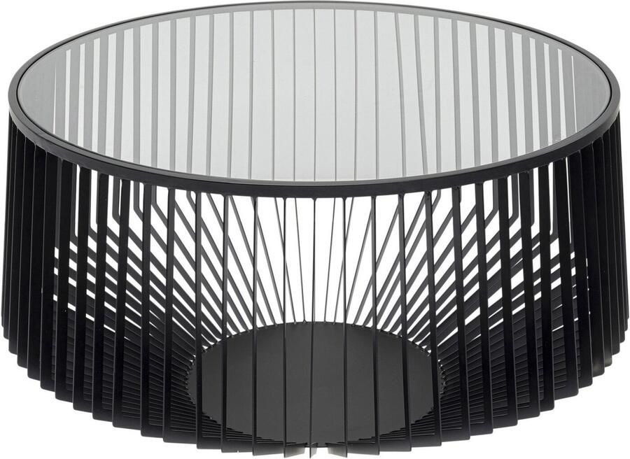 Kare Design Salontafel Corinne Ø80cm zwart