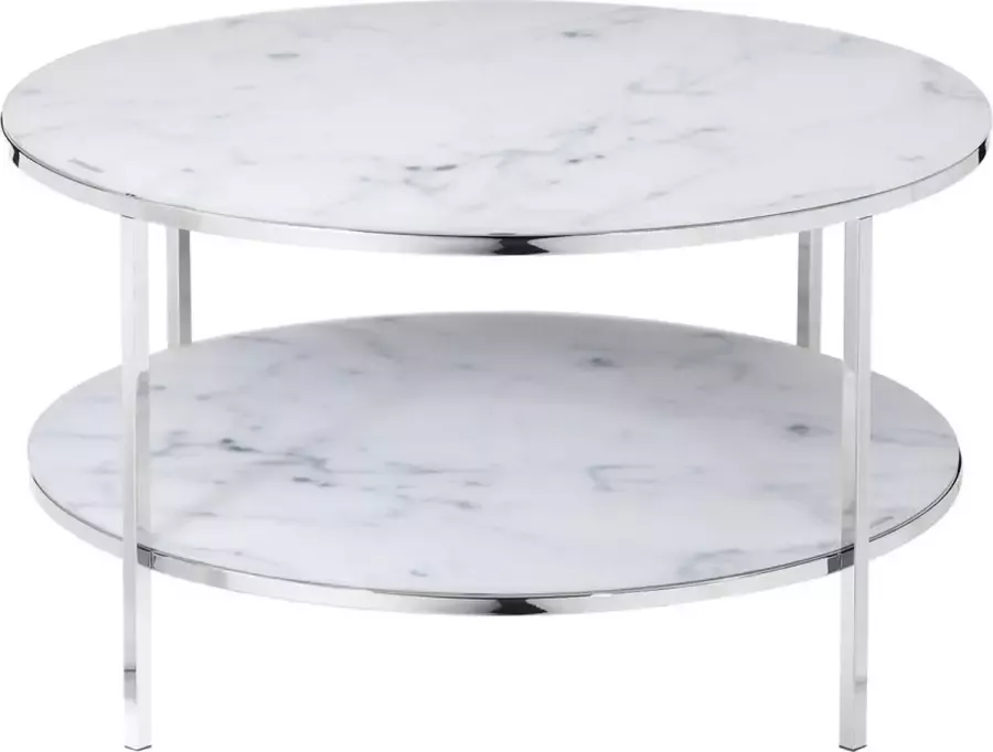SalesFever Salontafel Caorle salontafel in minimalistische stijl Elegantie ontmoet stijl: tafelbladen in marmerlook