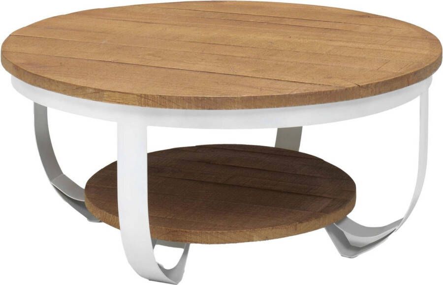 Salontafel Pleun Mindi Rond 70x70 Hoogte 35 cm