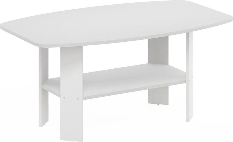 Salontafel wit Furinno 5486 (D) x 9017 (B) x 4128 (H) cm