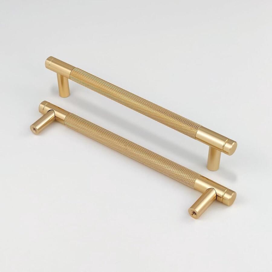 Sander Shop 2 Stuks Kastgrepen Goud Moderne Handgrepen 160mm Gatafstand Deurgrepen Keuken Ladegrepen Vintage Meubelgrepen Voor Keukenkasten Commode Garderobe(Gouden)