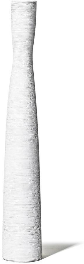 Sawoake Slanke en elegante keramische vaasdecoratie moderne vaasdecoratie voor thuis woonkamer eettafel en kantoor (wit groot)