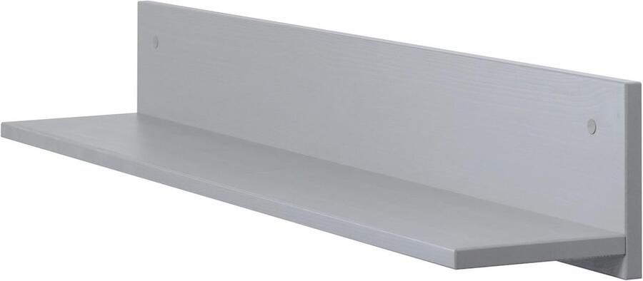 Scandinavisch wandrek voor woonkamer slaapkamer en keuken zwevend houten rek 100 x 17 x 17 cm