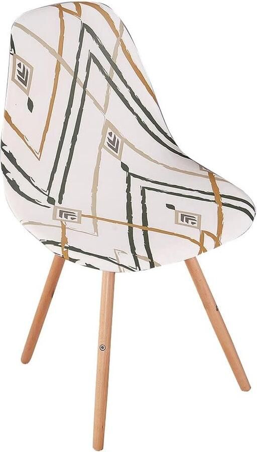 Scandinavische Eetkamerstoelhoezen Set van 4 6 Stretch Covers voor Keukenstoelen