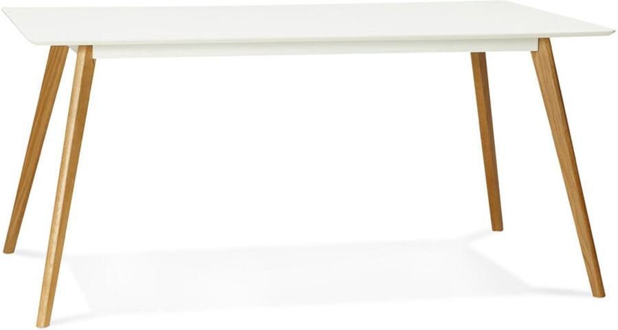 Scandinavische Eettafel Witte Tafel Ruimtebesparend Stijlvol Design