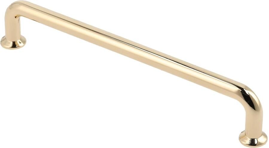 Scandinavische handgrepen en knoppen ergonomisch design messing geborsteld goud mat zwart