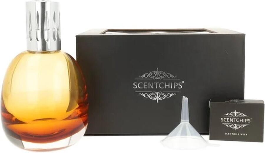 Scentchips ScentOil Lamp Luxx Oval Amber oliebrander