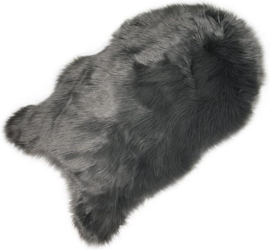 Schapenvacht Imitatie imitatiebont Lamsvacht Tapijt Bedkleed Grijs Slaapkamer Decoratie