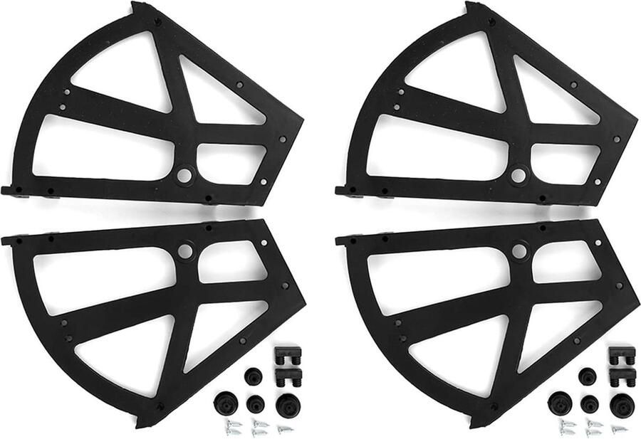 Scharnier Ladekast Scharnieren Enkele Laag Onderdelen Flip Frames Vervanging Metalen 4 Bevestigingen Twee Lagen Plankhouder Hemnes (Vervanging Plaat Opbergbanken 4 StksSet Schoenenrek Washing Machine