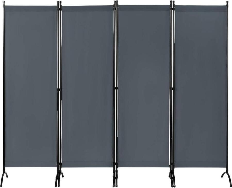 Scheidingswand Privacyscheidingswand Opvouwbaar privacyscherm PA-gecoate stof 224 cm x 181 cm Weerbestendig Privacyscherm voor buiten