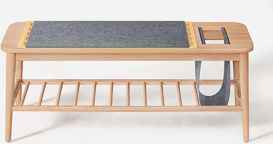 Rootz Living Rootz Schoenenbank met opbergruimte Ingangsbank Schoenenrek Penverbinding Vakmanschap Eenvoudige montage Milieuvriendelijke materialen 110 cm x 44 cm x 37 cm