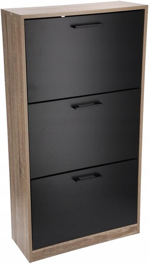 SCHOENENKAST 3-COMPARATIE PLANK SCHOENEN ruime ladekast voor de gang PLANK