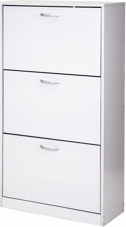 SCHOENENKAST 3-COMPARATIE PLANK SCHOENEN ruime ladekast voor de gang PLANK