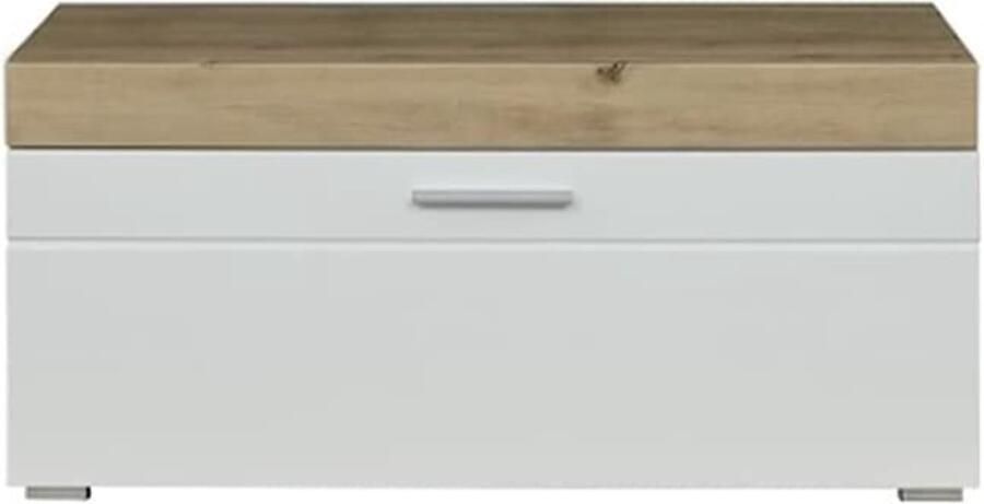 Rootz Living Rootz Schoenenkast Bench Hoogglans 91 x 42 x 38 cm