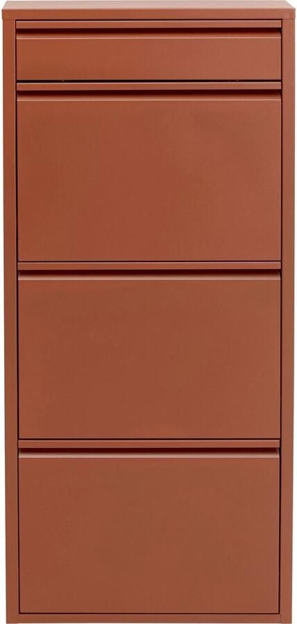 Schoenenkast Caruso bruin 3+1 laden Kare Design