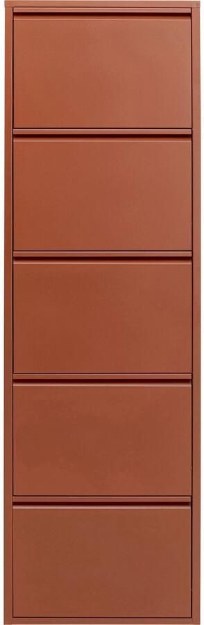 Schoenenkast Caruso bruin 5 laden Kare Design