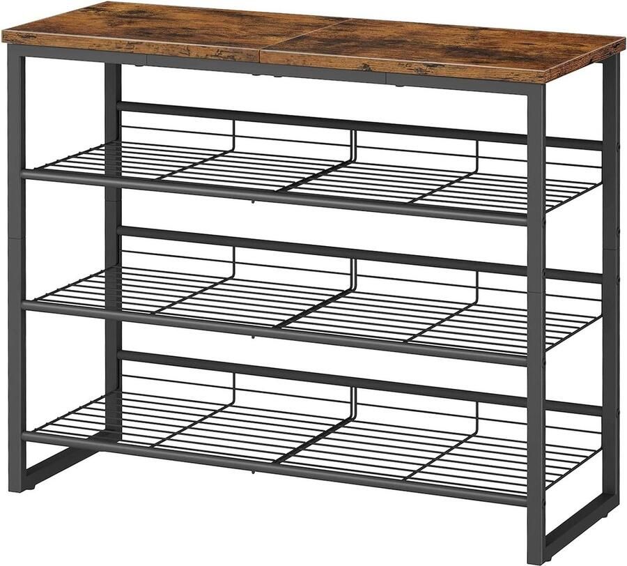 Schoenenkast Opbergkast 16 Kubussen Kinderen Kledingkast Deuren Kunststof Steekrek Multifunctioneel Schoenen Speelgoed 123 x 31 x 123 cm Roze LPC906P01 - Foto 9