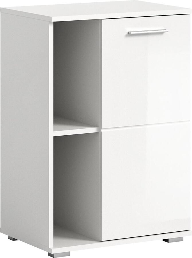 Rootz Living Rootz Schoenenkast Kledingkast Halorganisator Houtmateriaal Wit Ca. 55x79x37 cm