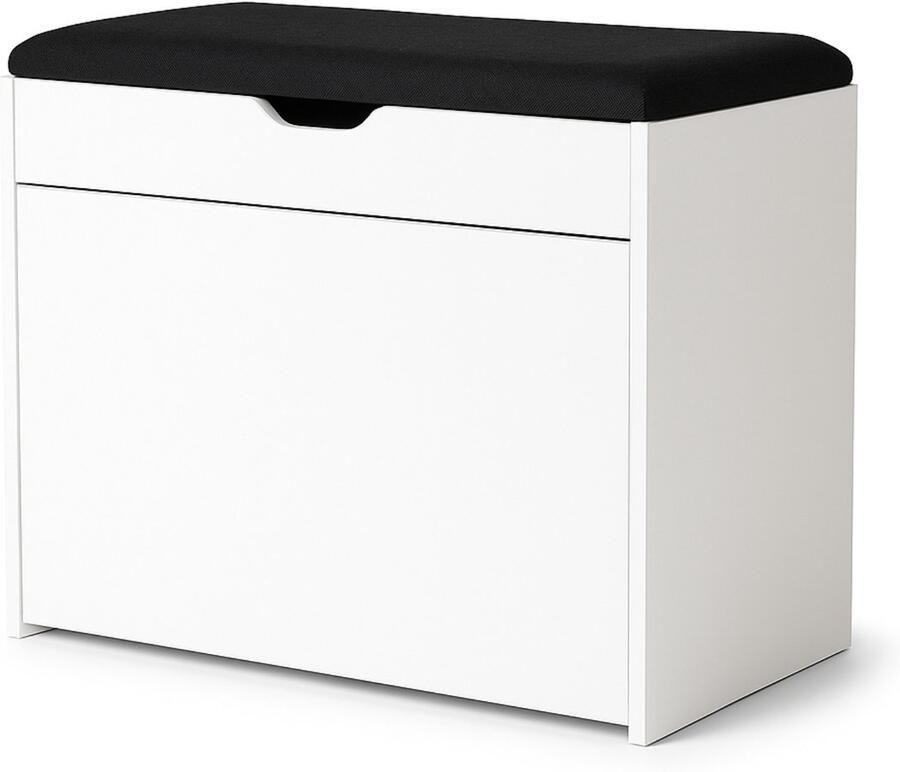 Schoenenkast met zitplaats en uittrekbare planken VAULT 57 x 30 x 53 cm