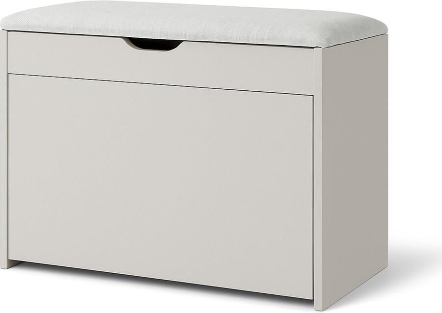 Schoenenkast met zitplaats en uittrekbare planken VAULT 57 x 30 x 53 cm