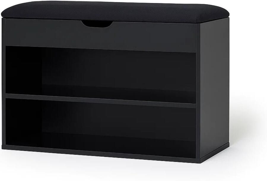 Schoenenkast met zitplaats LEVA 60 x 30 x 47 cm