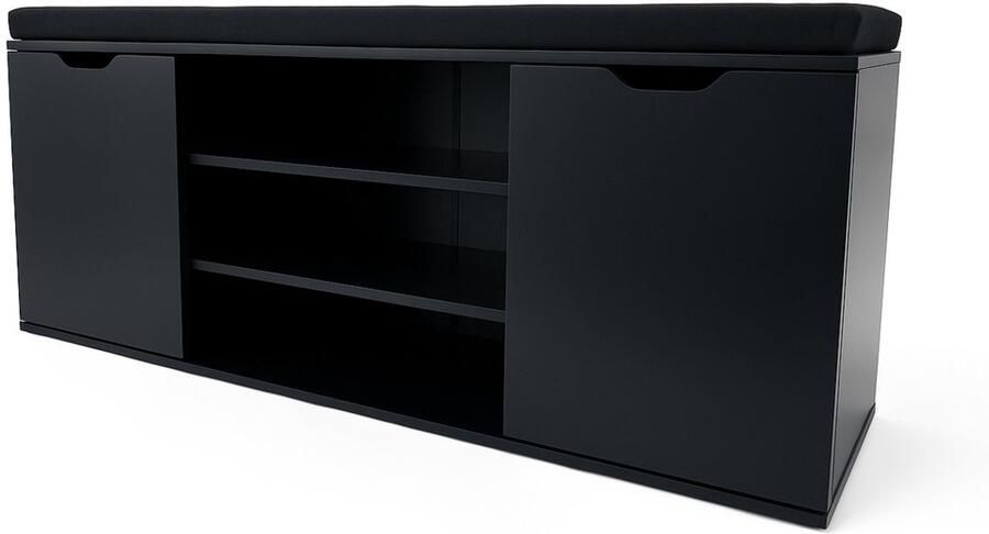 Schoenenkast met zitplaats PORTA 103 x 30 x 46 cm