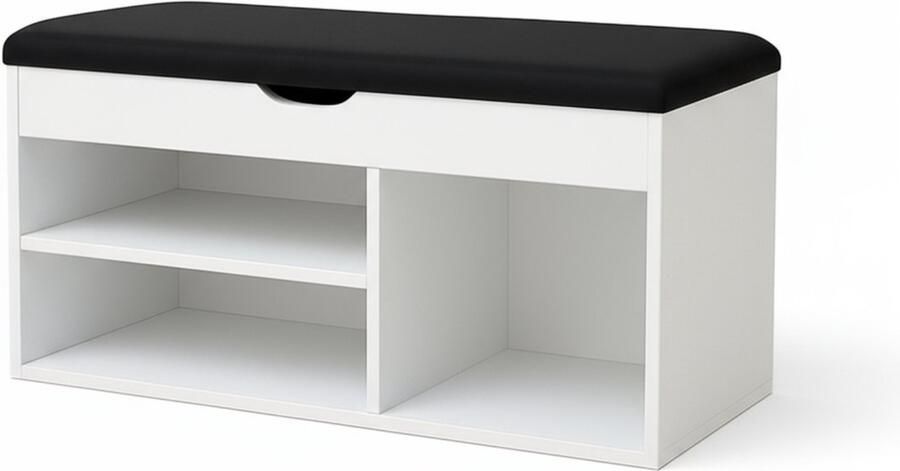 Schoenenkast met zitplaats TRIA 80 x 43 x 30 cm