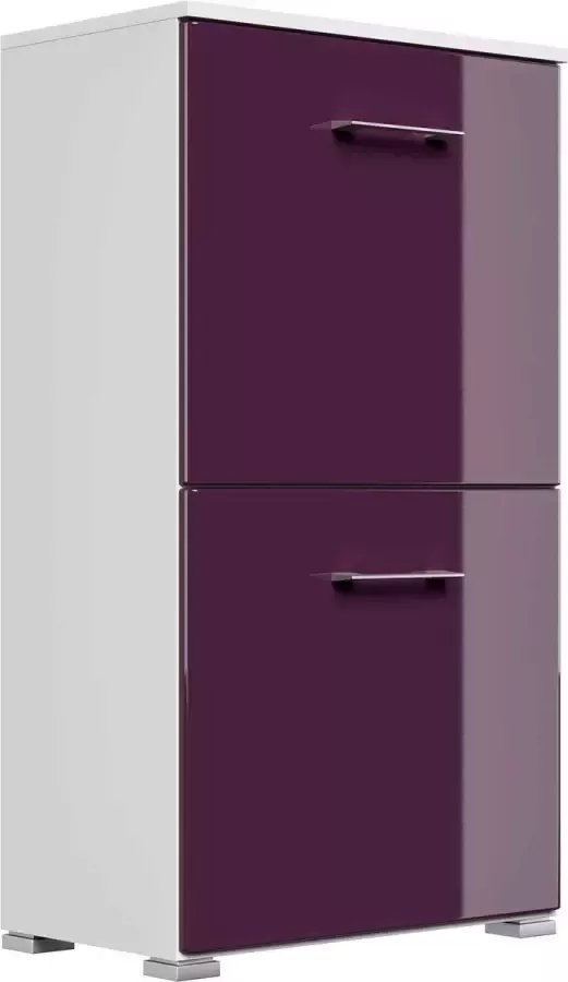 Schoenenkast Ragnar Hoogglans Paars 52x96x32 cm