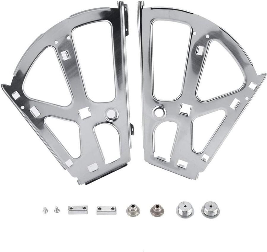 Allecto Plus Schoenenkast Scharnier Dubbele Laag Schoenenkast Ladekast Scharnier Draaibaar Rek Accessoire Vervanging Voor Keuken en Woonkamer (2 stuks per verpakking)