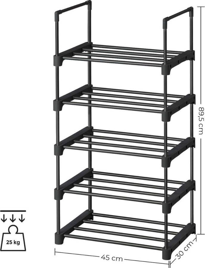 Schoenenkast schoenbank schoenenrek voor de ingang gang