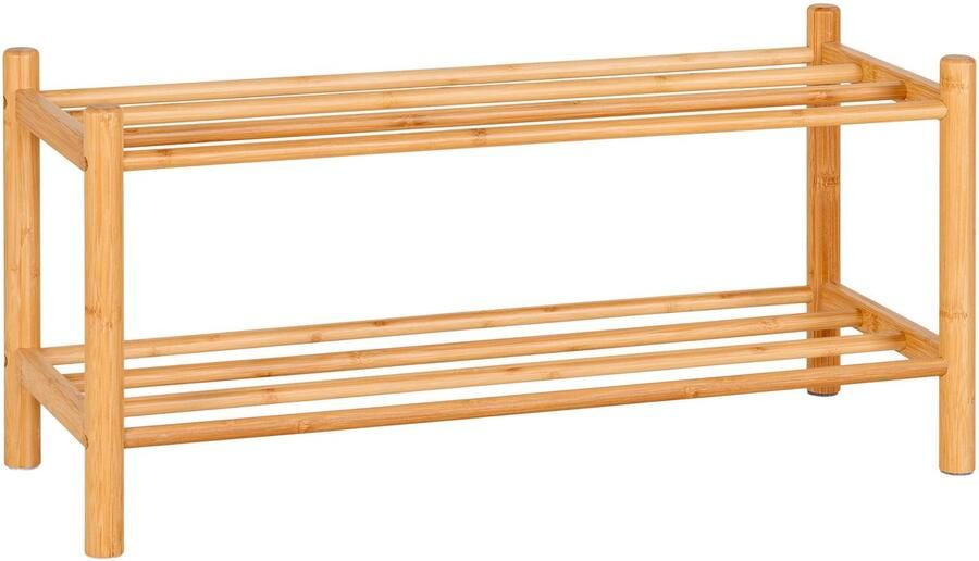 Schoenenrek – Bamboe – Naturel Scandinavische design