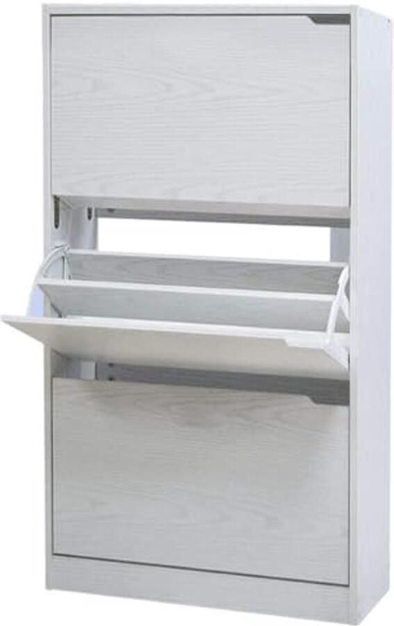 Schoenenrek met 3 Deuren van MDF Ruimtebesparend en Modern