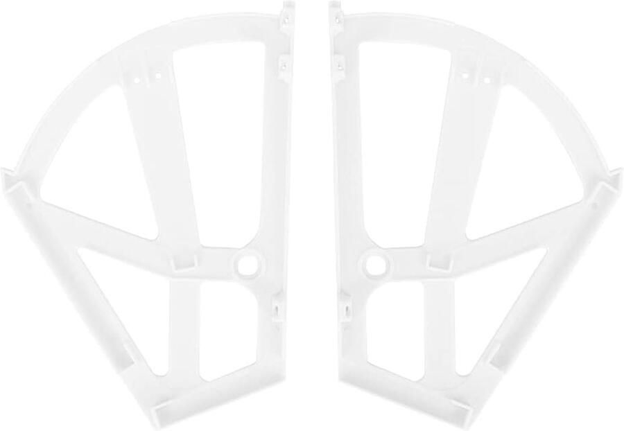 Schoenenrek scharnier kunststof Schoenenkast scharnier Wit