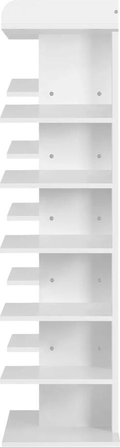 Roroa Schoenenrek Schoenenbank Schoenenrek Wit 12-Laags