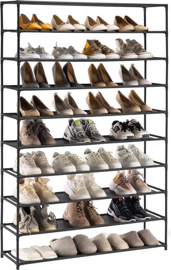 Schoenenrek Shoe Rack premium kwaliteit stapelbare schoenenopberger schoenenkast opberger voor de kledingkast hal slaapkamer ingang