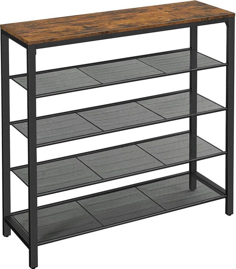 Schoenenrek Shoe Rack premium kwaliteit stapelbare schoenenopberger schoenenkast opberger voor de kledingkast hal slaapkamer ingang