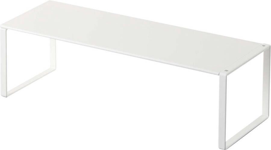 Schoenenrek staal wit één maat Shoe rack staal wit one size