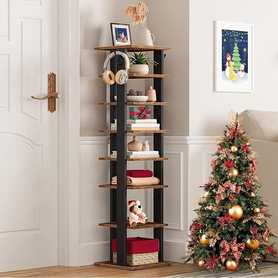 Schoenenrek stapelbare schoenenplank voor kast ingang 28D x 28W x 113H centimetres - Foto 2