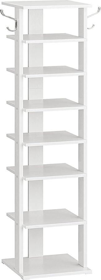 Schoenenrek voor ingang schoenenrek met 7 niveaus rek voor 7 14 schoenen smal en compact voor ruimtebesparend 2 maten van 27 5 x 26 5 x 110 cm en 45 x 25 x 110 cm