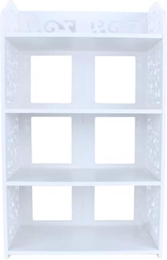 Schoenenrek Witte Schoenenkast 4 Lagen Moderne Organizer voor Hal en Badkamer